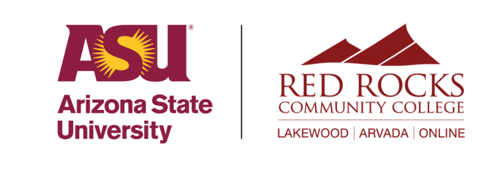 ASU Arizona State University and Red Rocks Community College Lakewood Arvada Online